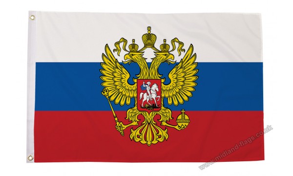 Russia (Crest) Flag